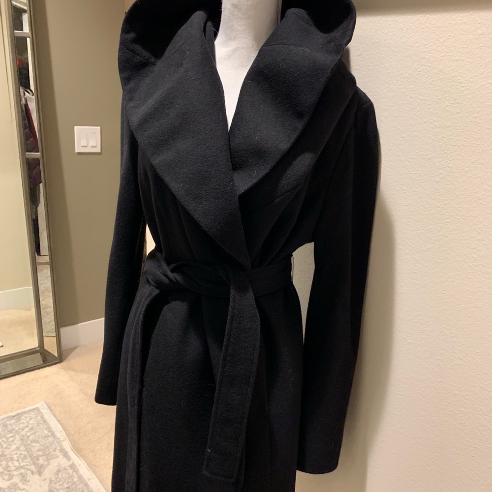 Tahari Black Wrap Jacket